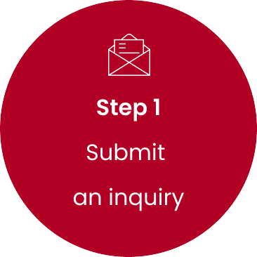 Step 1: Submit an inquiry