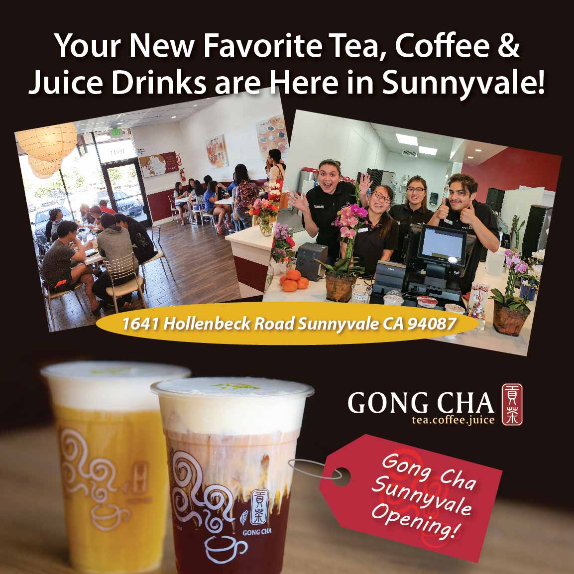 Gong Cha Sunnyvale Opening